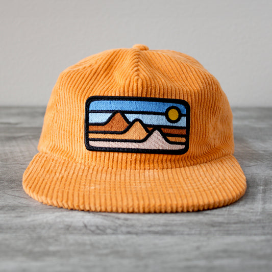 Mountain Color Stack Corduroy Hat