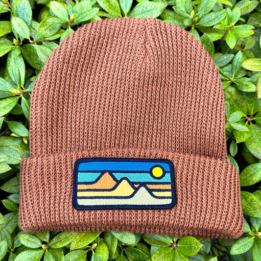 Mountain Color Stack Beanie