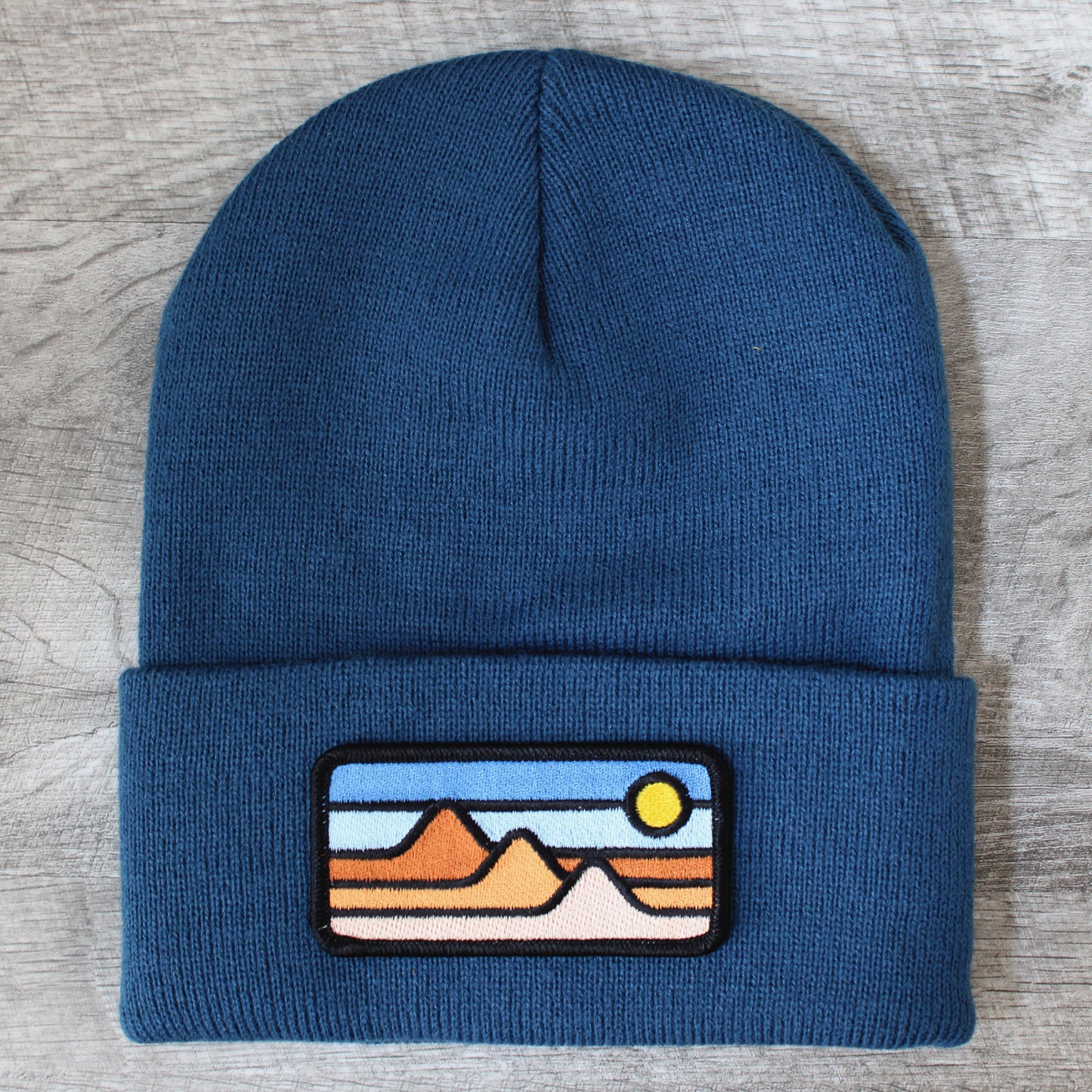 Mountain Color Stack Beanie