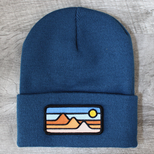 Mountain Color Stack Beanie