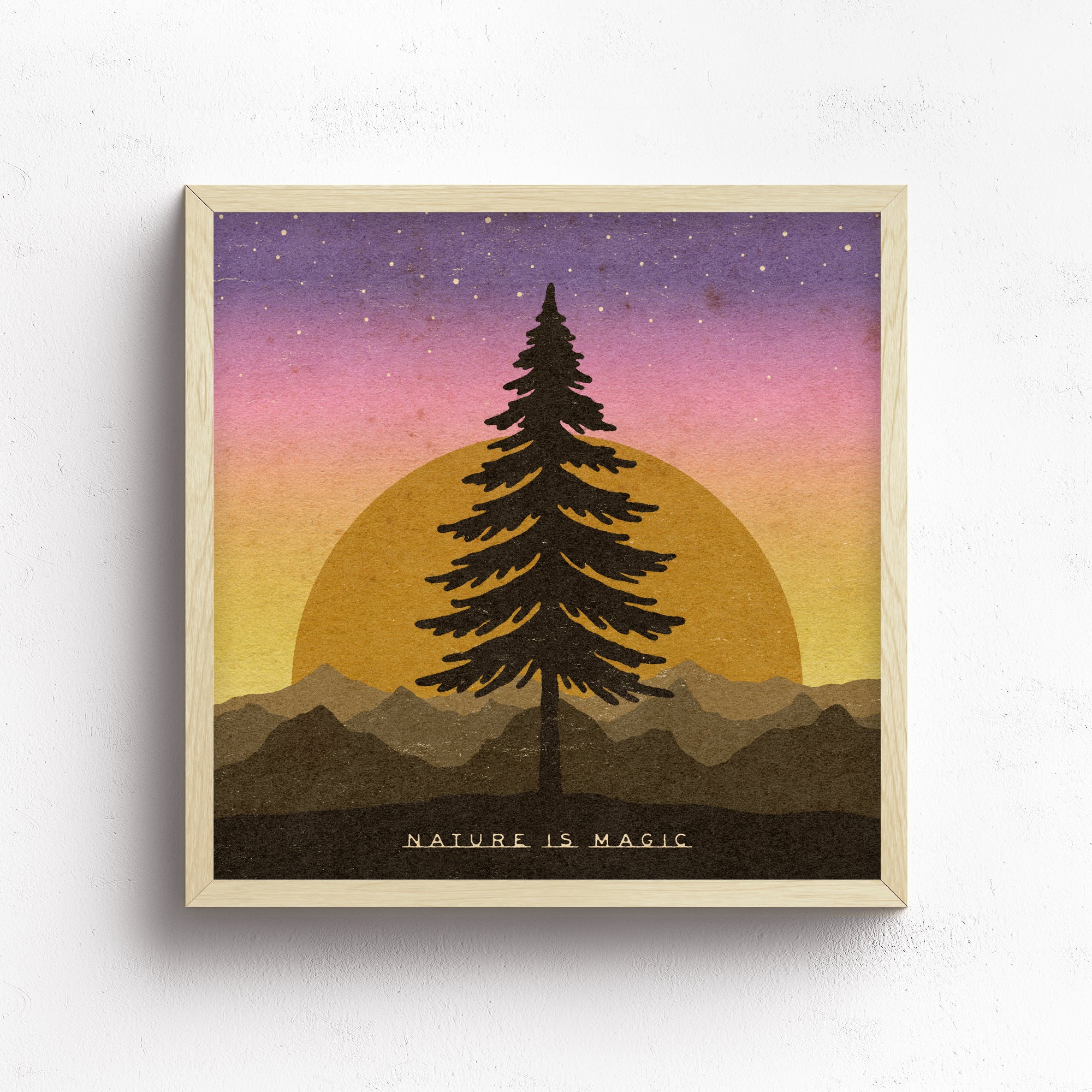 Neture Magic Nature Is Magic Print – SheeleyCo
