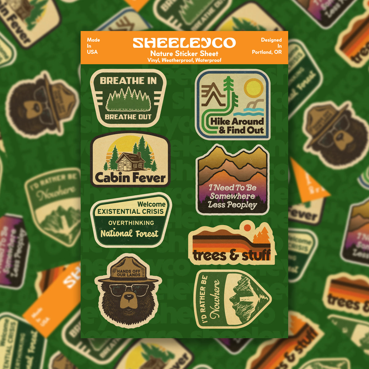 Nature Sticker Sheet