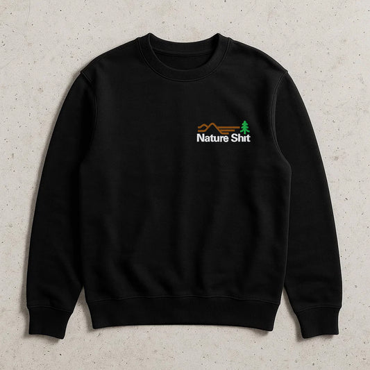 Nature Shit Crewneck Sweatshirt