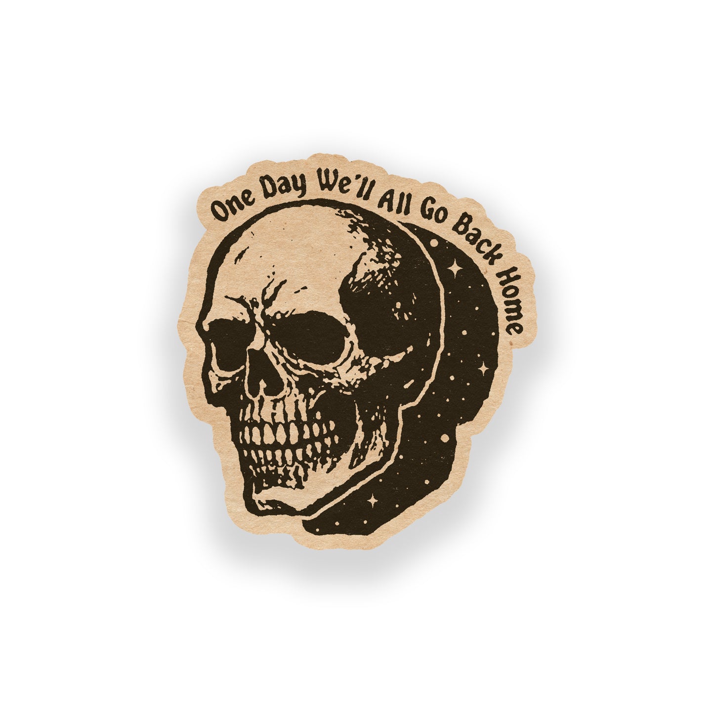 One Day We'll All Go Back Home Vinyl Sticker