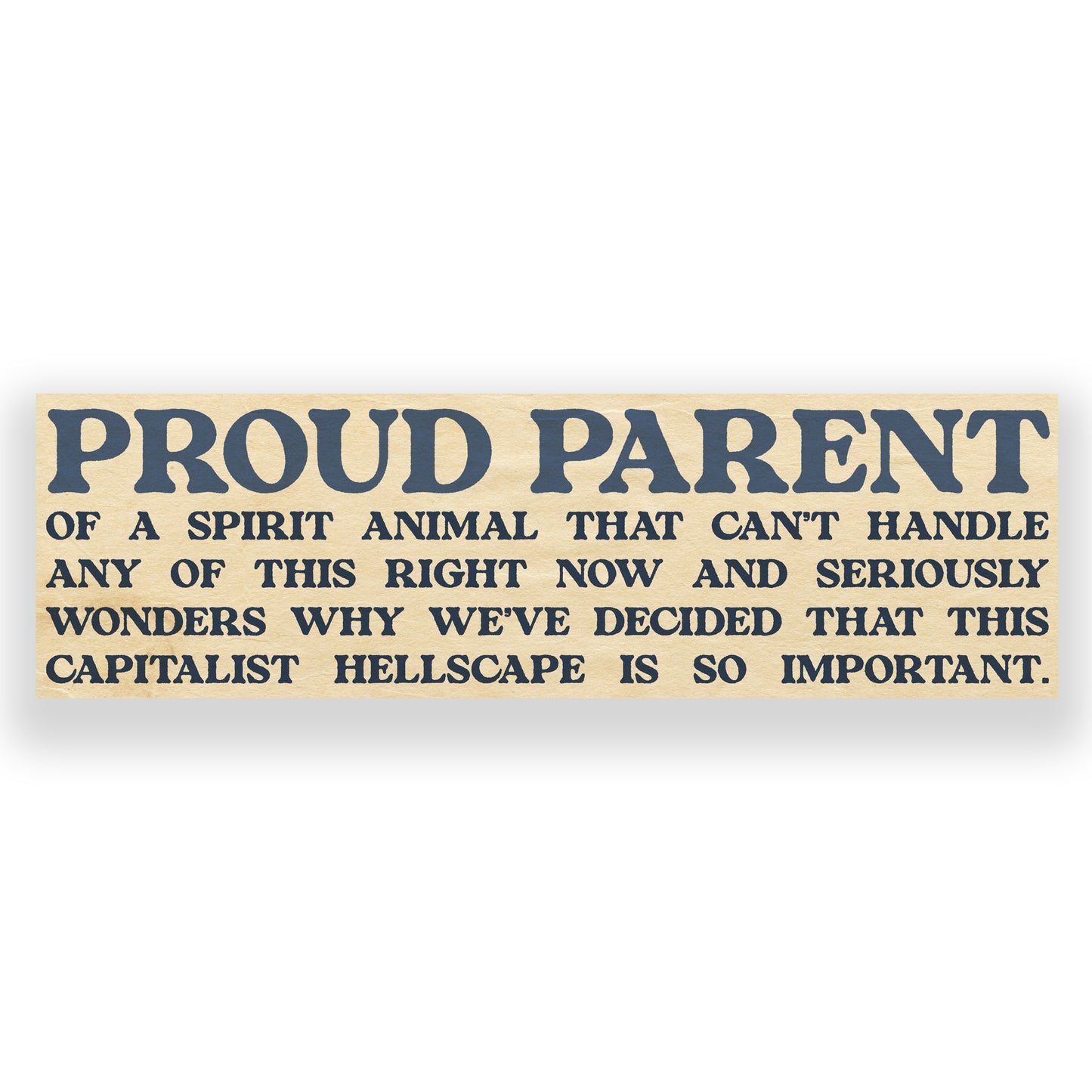 Proud Parent Bumper Sticker