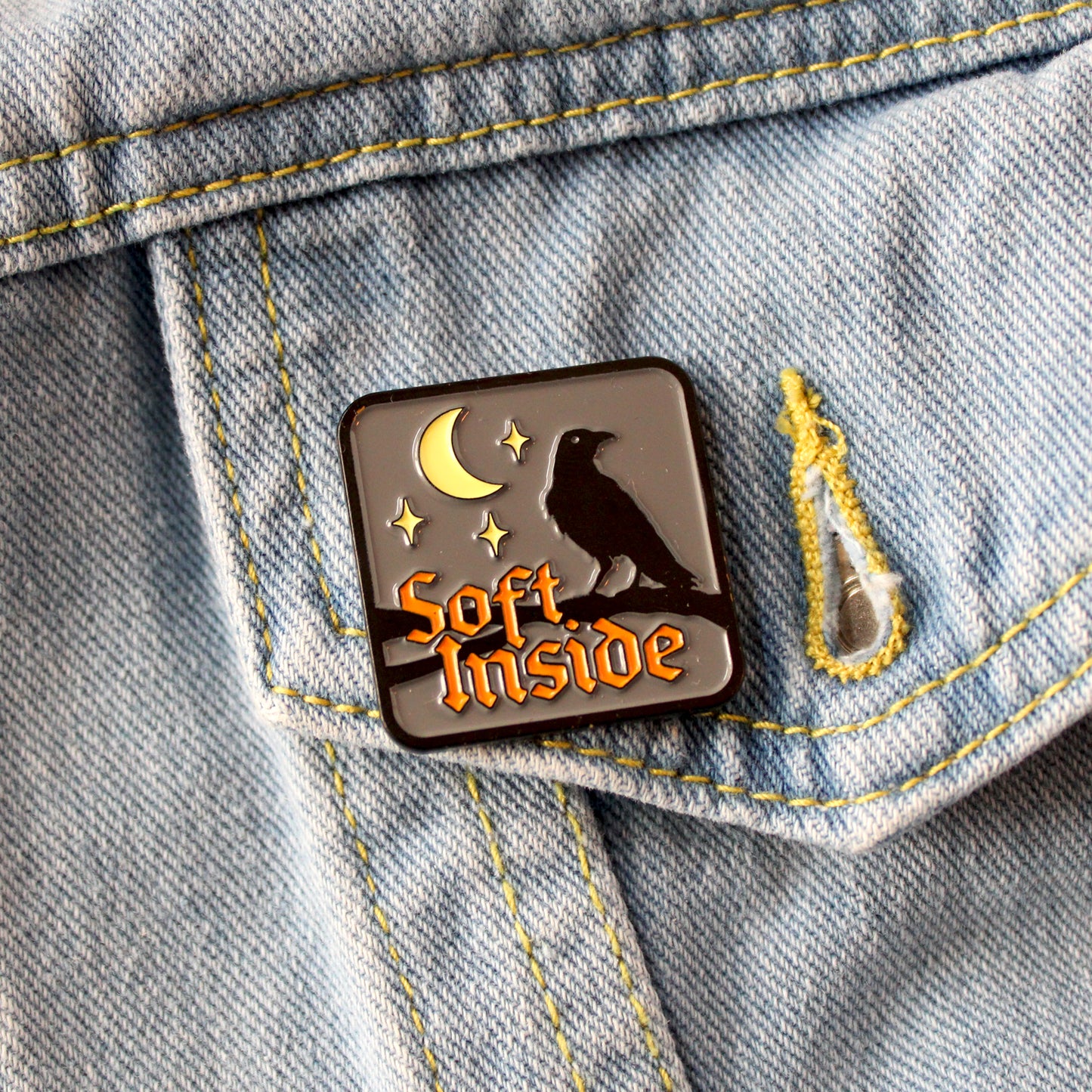 Soft Inside Soft Enamel Pin