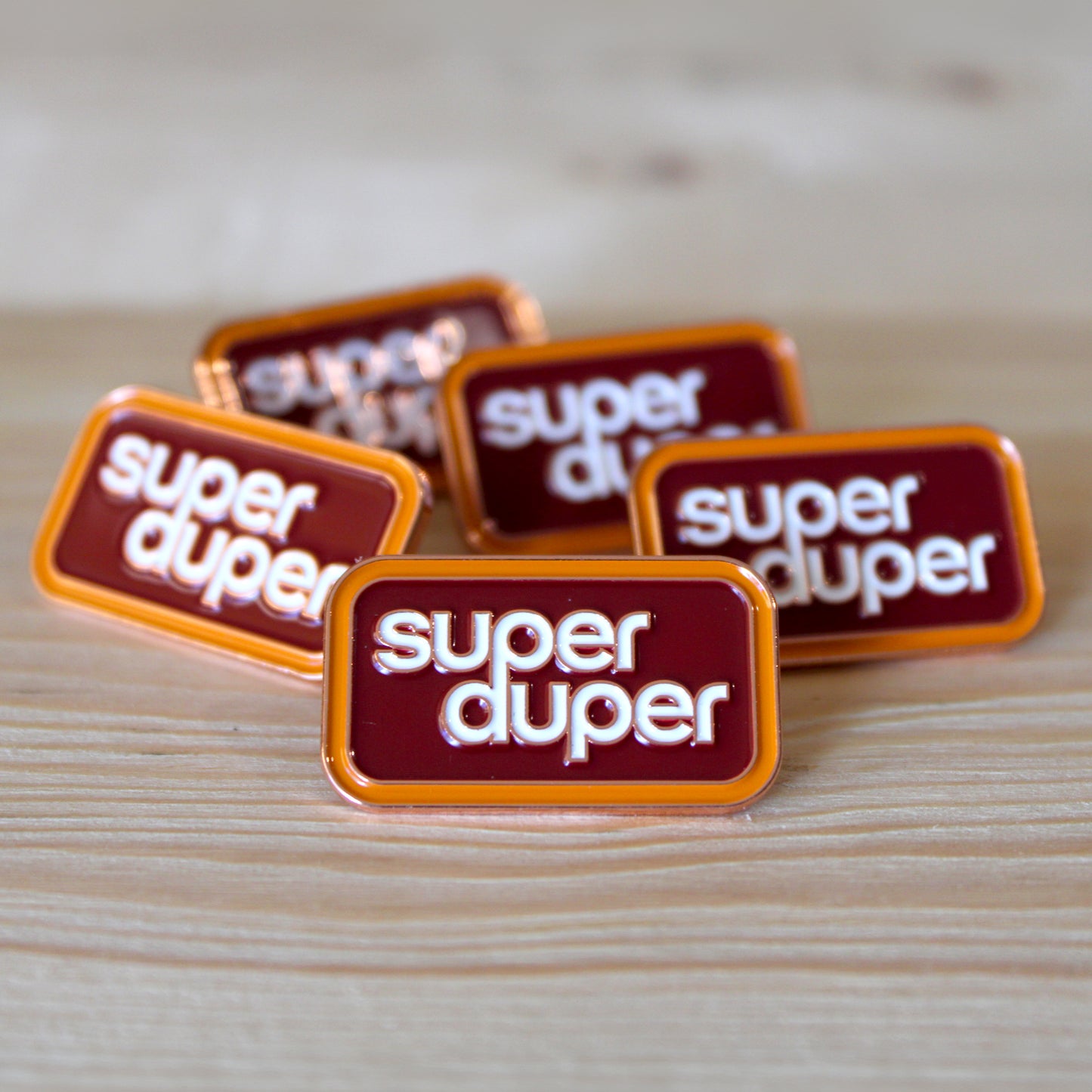 Super Duper Soft Enamel Pin