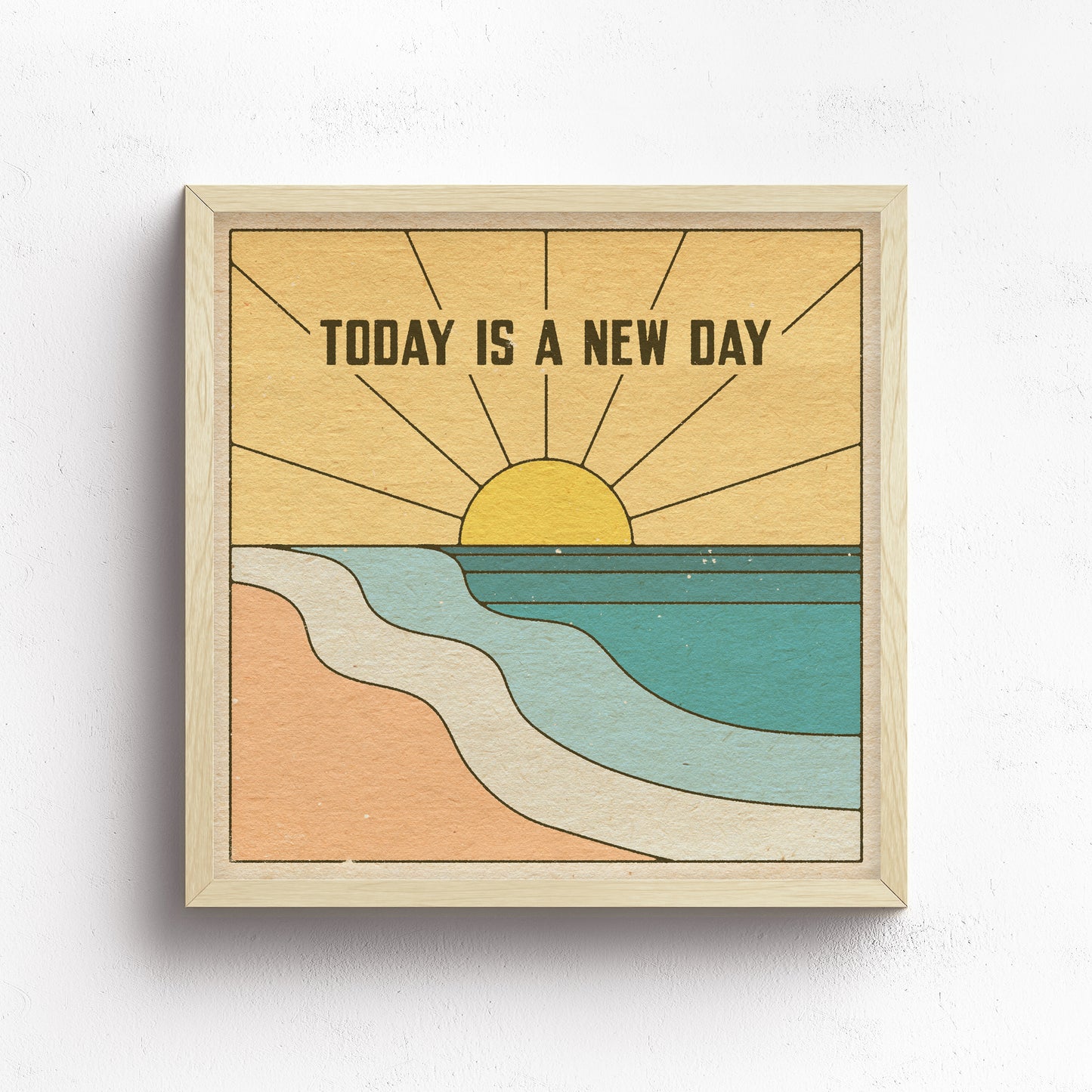 Today Is A New Day Print