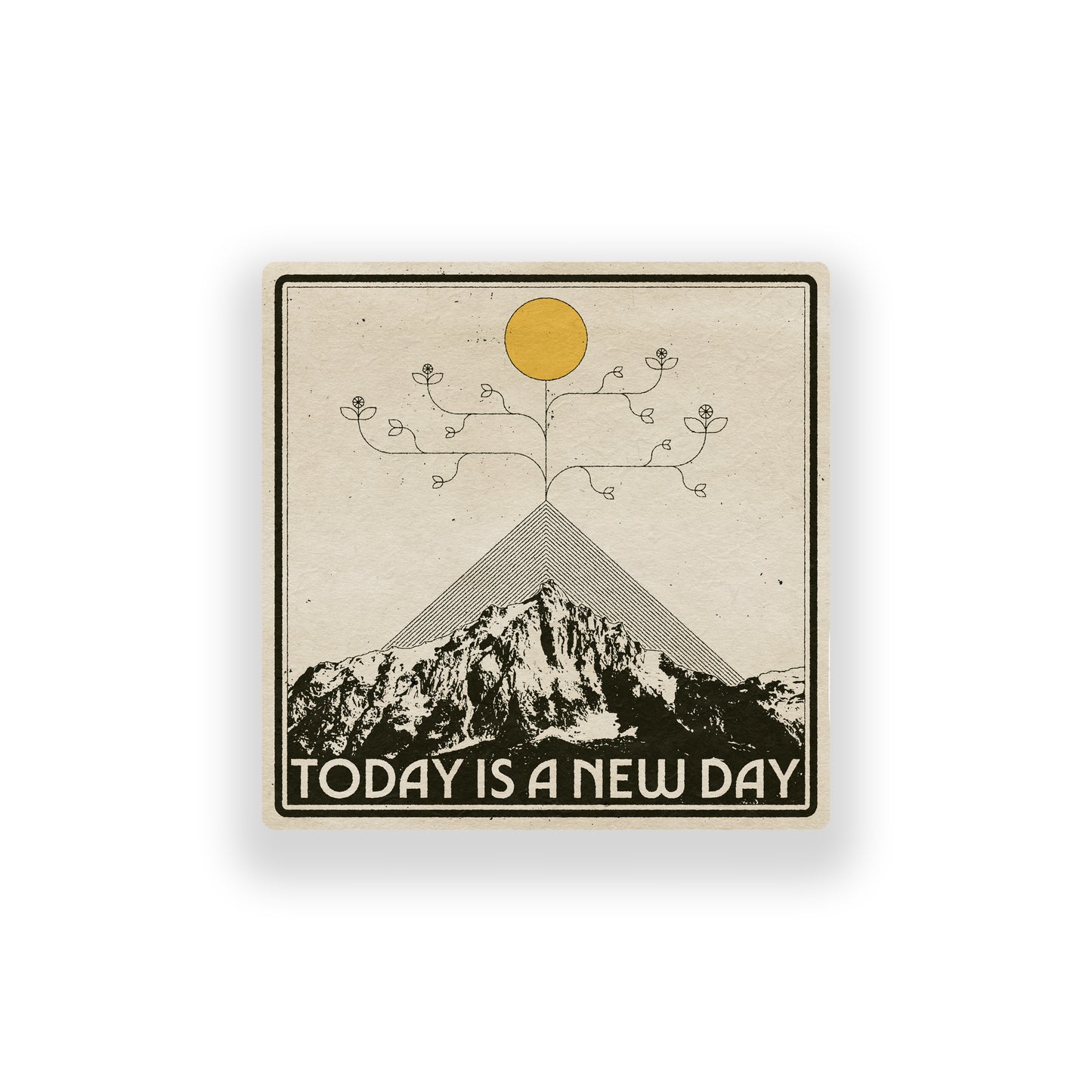 Today Is A New Day Vinyl Sticker