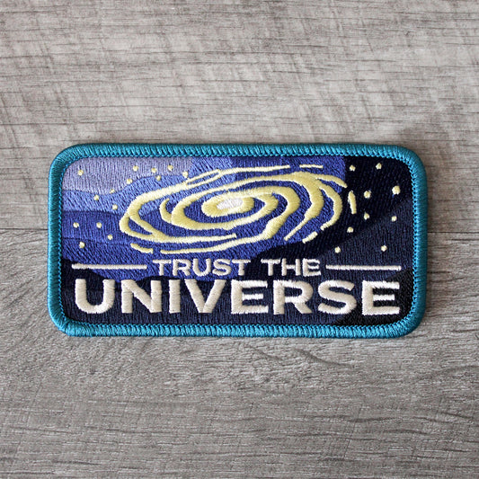 Trust The Universe Embroidered Patch