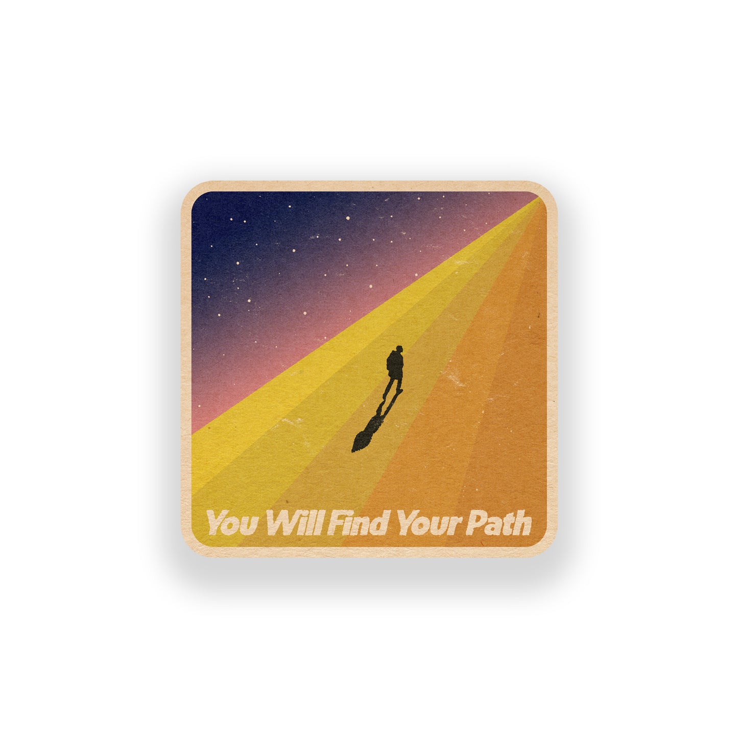 You Will Find Your Path Vinyl Sticker