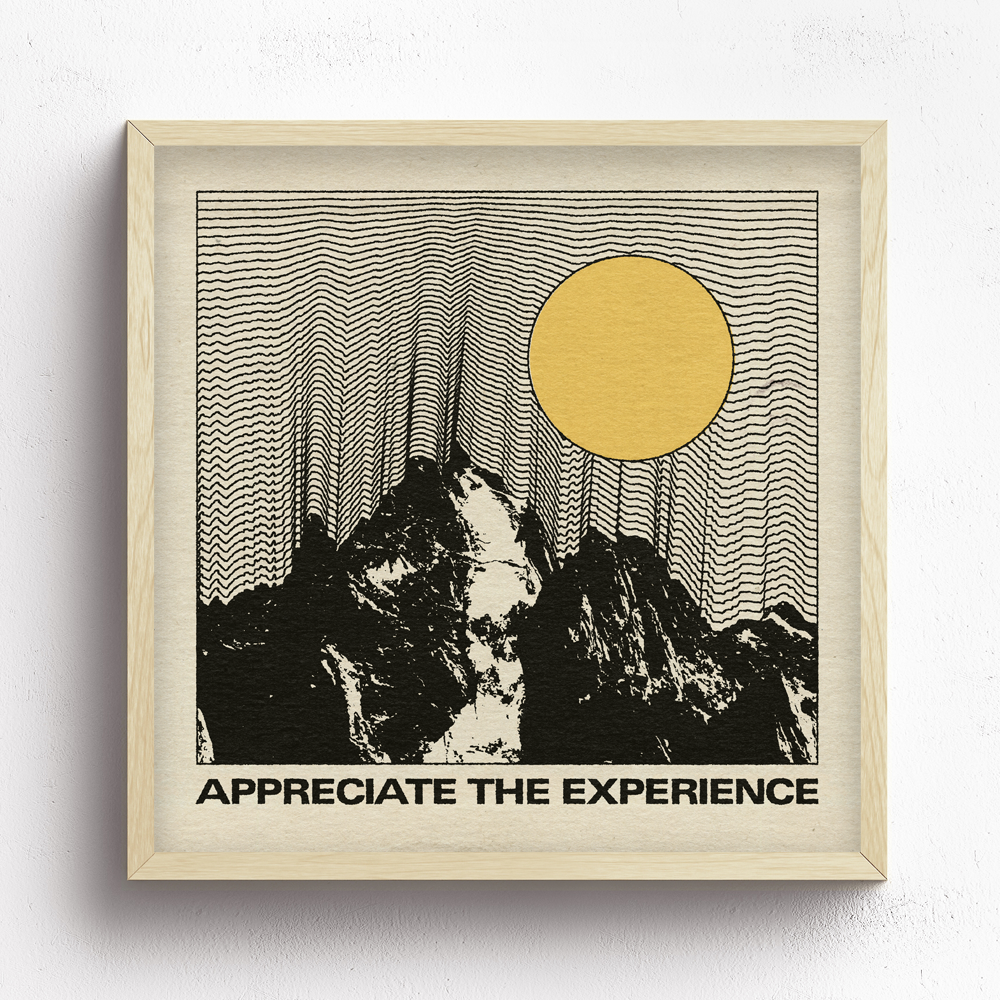 Appreciate The Experience Print