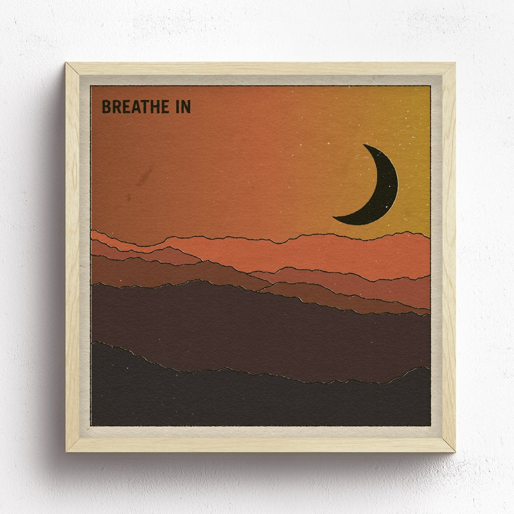 Breathe In, Breathe Out Combo Print
