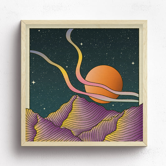 In Tune With The Universe Print