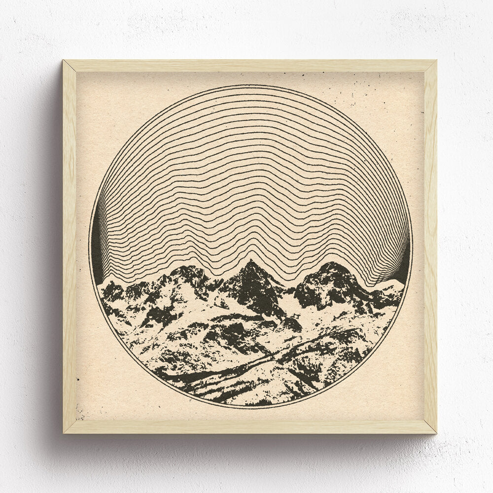 Magnetic Waves Print